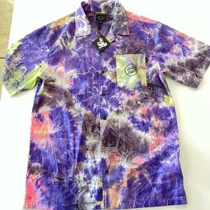 Tie-Dye Short Sleeve Shirt